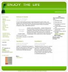 Clean Green Joomla Template